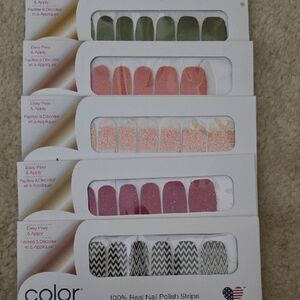 Color Street Nail Strips Set Of 5